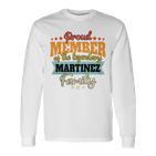 Martinez Surname Martinez Langarmshirts