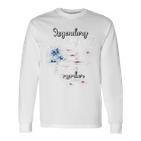 Name Chavez Us Flag Chavez Surname Chavez Raglan Langarmshirts