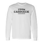 Team Carmack Stolzer Familiennachname Nachname Geschenk Langarmshirts