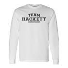 Team Hackett Stolzer Familiennachname Nachname Langarmshirts