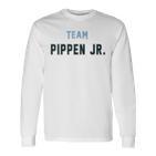 Team Pippen Jr Last Name Proud Family Last Name Familia Blue Langarmshirts