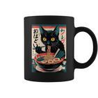 Anime Manga Kawaii Otaku Ramen Cat Christmas Tassen