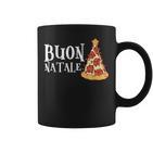 Buon Natale Christmas Italy Pizza Tassen