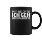 Busfahrer Buslenker Mir Reicht Tassen