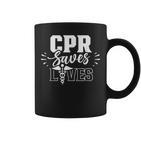 Cpr Rettet Leben Paramedic Emergency Paramedic Profession Tassen