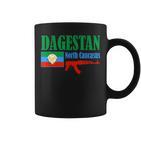 Dagestan Flag Stolzer Dagestani Tassen