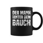 Der Mann Hinter Dem Bauchintage Father's Day Tassen