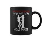 Der Mit Dem Holz Tanzt Martial Arts Training Wing Tsun Tassen