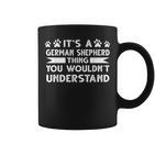 Es Ist Ein German Shepherd-Ding Deutscher Shepherd S Tassen