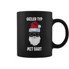 Geiler-Typmitbart Christmas Beard Tassen