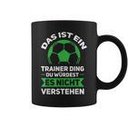 Herren Das Ist Ein Trainer Ding Fußballtrainer Co-Trainer Tassen