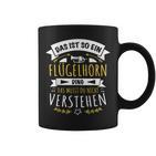 Horn Musiker Das Ist So Ein Flugelhorn Ding Tassen