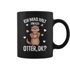 Ich Mag Halt Otter Seeotter Children's Women's Girls' Tassen