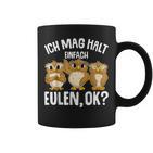 Ich Mag Halt Owls Children's Girls' S Tassen