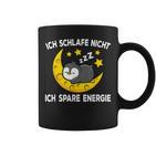 Ich Schlafe Nicht Ich Spare Energy Sleep Penguin Nightdress Tassen