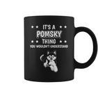 Ist So Ein Pomsky Ding Lustiger Spruch Pomskys Tassen