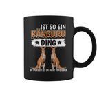 Kängurus Sachen Ist So Ein Känguru Ding Känguru Tassen