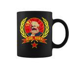 Karl Marx Soviet Communism Propaganda Tassen