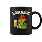 Löschzug Feuerwehr Beer Dino Fireman Tassen