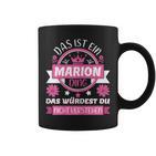 Marion Name First Name Name Name Day Das Ist Ein Marion Ding Tassen