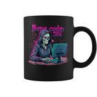 Skeleton Hacker Gamer It Programmer Tassen