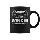 Sorry Dieser Winzer Istgeben Tassen