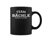 Team Bächle Stolze Familie Nachname Geschenk Tassen