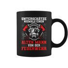 Underschätze Niemal Einen Alten Mann Fire Brigade Grandfather Tassen