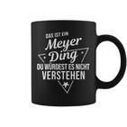 Women's With-Neck Das Ist Ein Meyer Ding Du Würdest Es Nicht Understand Tassen