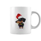 Christmas Outfit Women's Christmas Hat Dog Dachshund Tassen