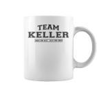 Team Keller Stolze Familie Nachname Geschenk Tassen