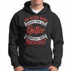 Architektur Ich Bin Also Architekt Kapuzenpullover