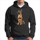 Belgischer Malinois Hund Graphic Pet Belgische Malinois Kapuzenpullover