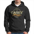 Casey Irischer Nachname Casey Irish Family Name Keltisches Kreuz Kapuzenpullover