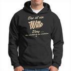 Damen Das Ist Ein Witte Ding Lustiges Familie Witte Mit-Ausschnitt Kapuzenpullover