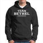 Damen Team Bethel Stolzer Familiennachname Nachname Geschenk Mit-Ausschnitt Kapuzenpullover