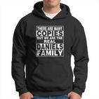 Daniels Last Name Name Personalised Daniels Kapuzenpullover