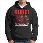 With Darts Quote Ruhe Der Meister Wirft Kapuzenpullover