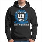 Das Ist Ein Leo Dingorname Kapuzenpullover