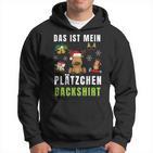 Das Ist Mein Plätzchen Back Backen Christmas Biscuits Kapuzenpullover