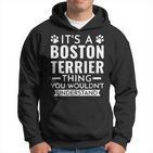 Es Ist Ein Boston Terrier-Ding Boston Terrier Kapuzenpullover