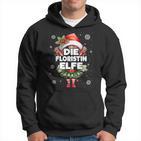 Floristin Elfe Weihnachten Elfen & Weihnachtselfen Kapuzenpullover