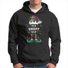 Elf Christmas Ich Bin Der Chef Elf Kapuzenpullover