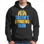 Groom's Drinking Team Retro Stag Night Kapuzenpullover