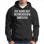 Ich Kann Gut Mitschen Absen Kapuzenpullover