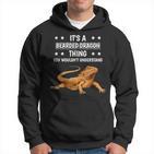 Ist So Ein Bartagame Ding Lustiger Spruch Bartagamen Kapuzenpullover