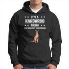 Ist So Ein Kangaroo Ding Saying Kangaroo Kapuzenpullover