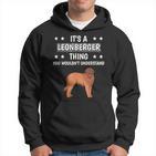 Ist So Ein Leonberger Ding Lustiger Spruch Leonberger Kapuzenpullover