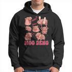 Moo Deng 2024 Moo Deng Moo Deng Cute Hippo Kapuzenpullover