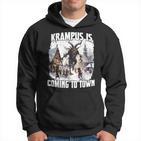 Perchten T For The Krampus Run Legend Figure Kramperl T Krampus Kapuzenpullover